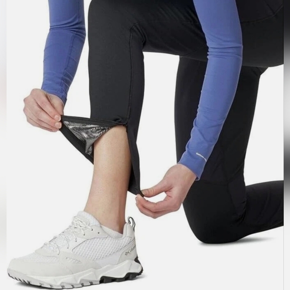Columbia "Roffe Ridge Windblock Legging" Black | Women's Size XS - Picture 4 of 13